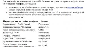 Мобильный интернет от Ростелеком: настройка и отзывы Как настроить мобильный интернет ростелеком на андроид